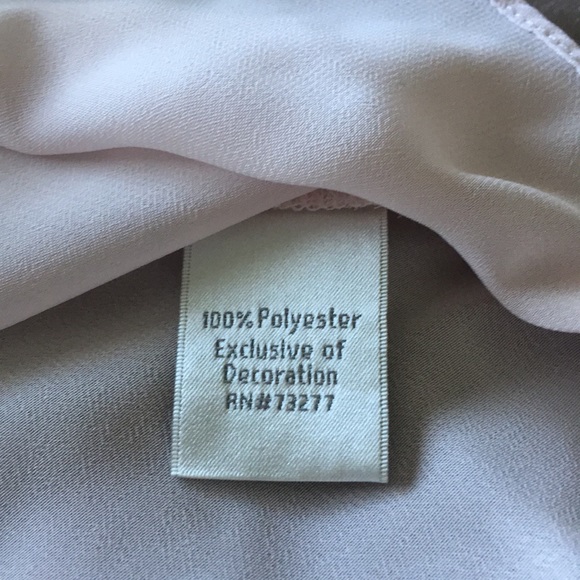 NWT Lauren Conrad Sheer 3/4 Sleeve Blouse - Picture 4 of 4